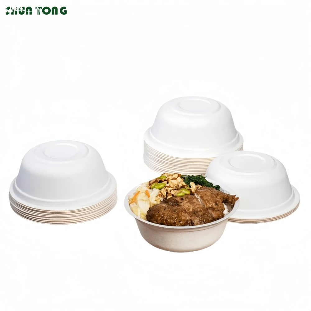 Customized Sugarcane Disposable Bowls